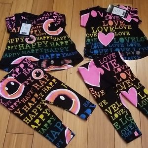Flower by zoe happy and love set